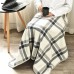 BannerBlend Compact Travel Blanket – Ultra-Soft, Warm, and Lightweight Blanket for Travel, Camping, and Outdoor Use